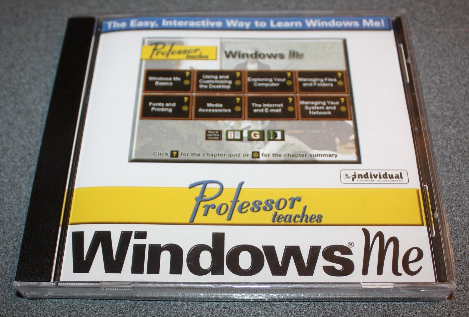 Professor Teaches Windows Me – 2000 – Brand New Factory Sealed