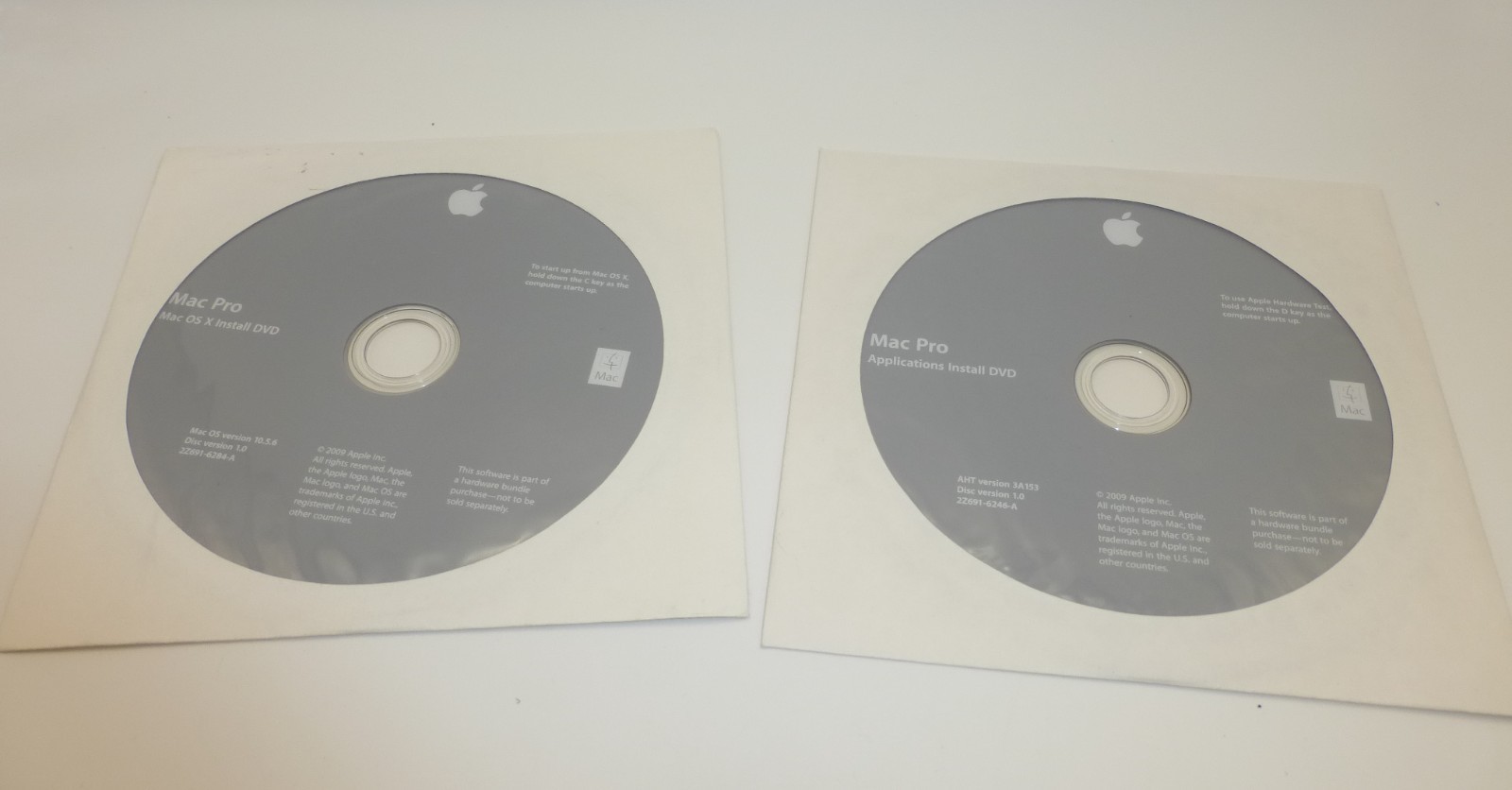 2009 Mac Pro Everything Else OS X Install DVD Applications Disc Lot 10.5.6 Set