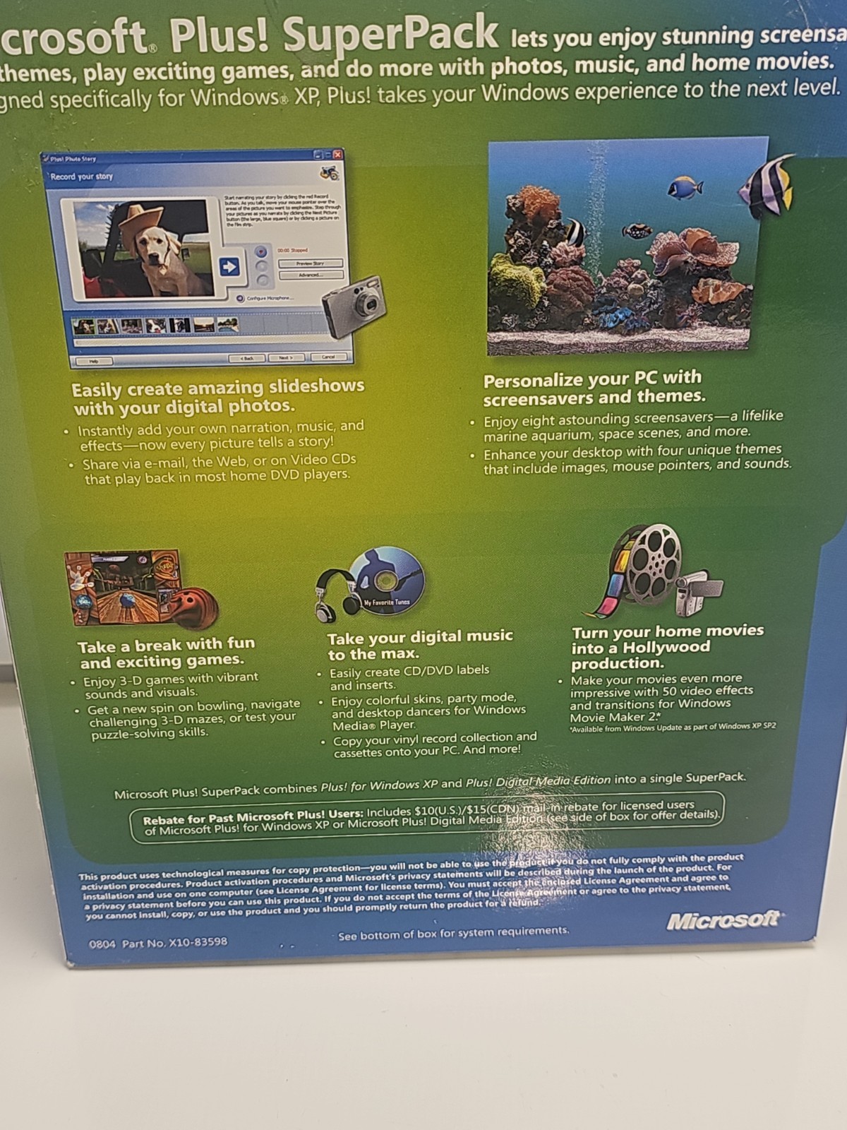 Microsoft Plus! SuperPack for Windows XP USED