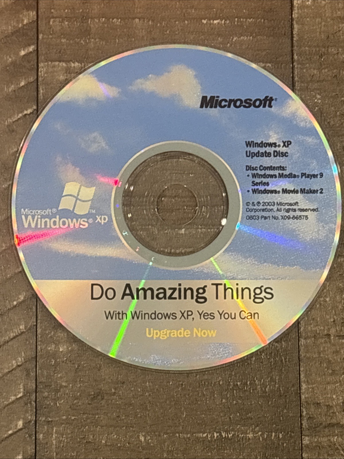 Vintage 2002 Microsoft Windows XP Home Edition Upgrade CD SP1 Full Retail Box!