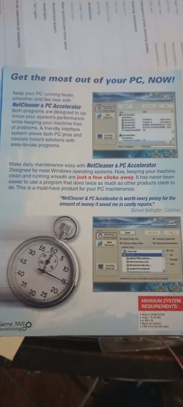 Activision NetCleaner & PC Accelerator – Last One!