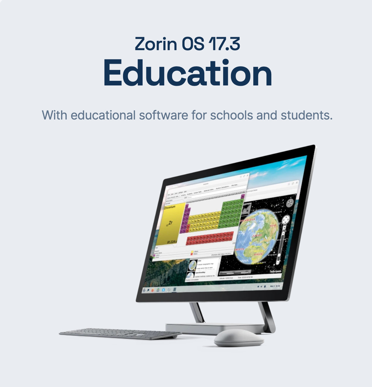 ZORIN CORE 17.3, 17.2, 16.3 EDUCATION | 64BIT USB, DVD, Live Boot Full Install