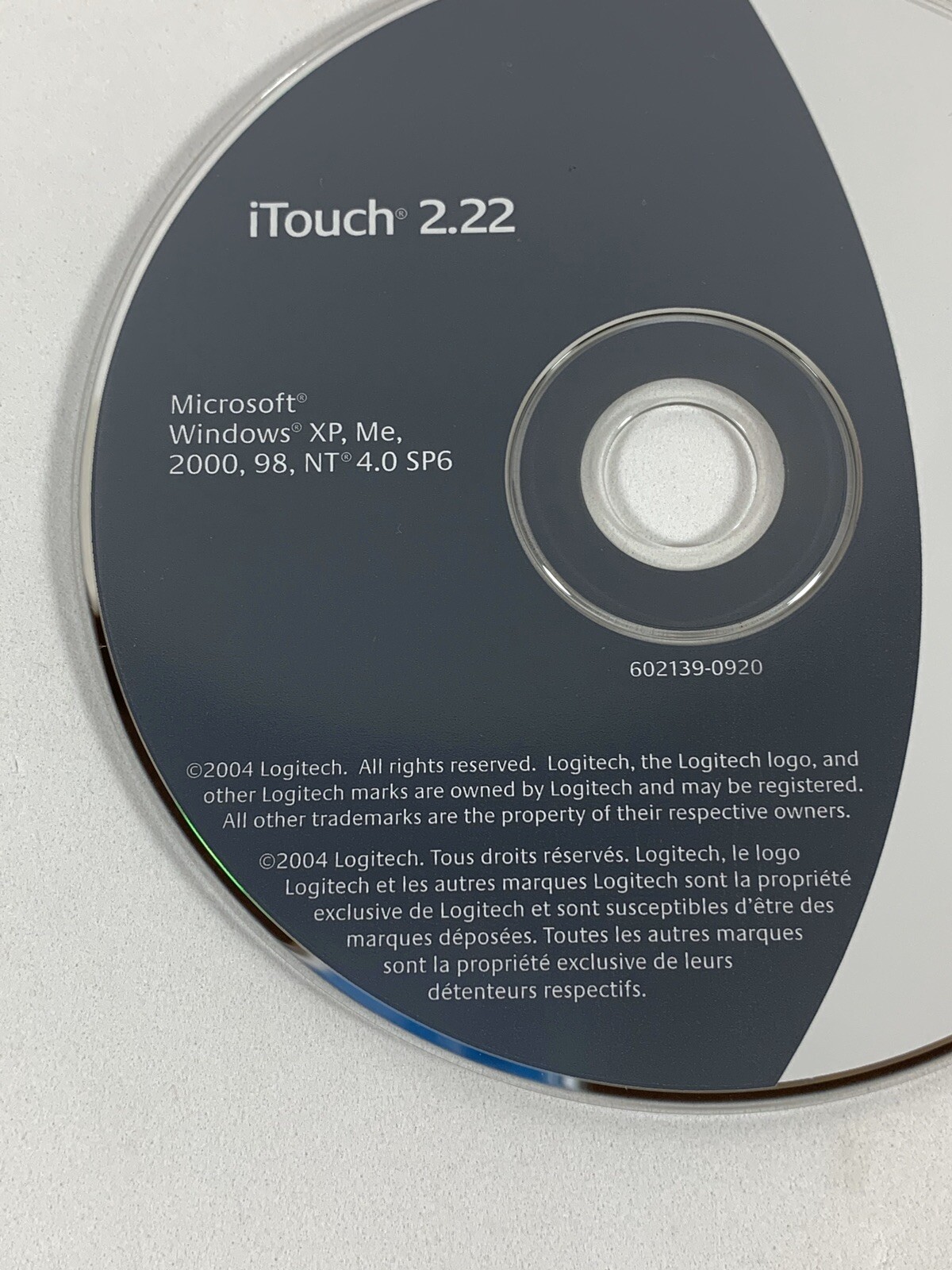 Logitech iTouch 2.22 PC Computer CD