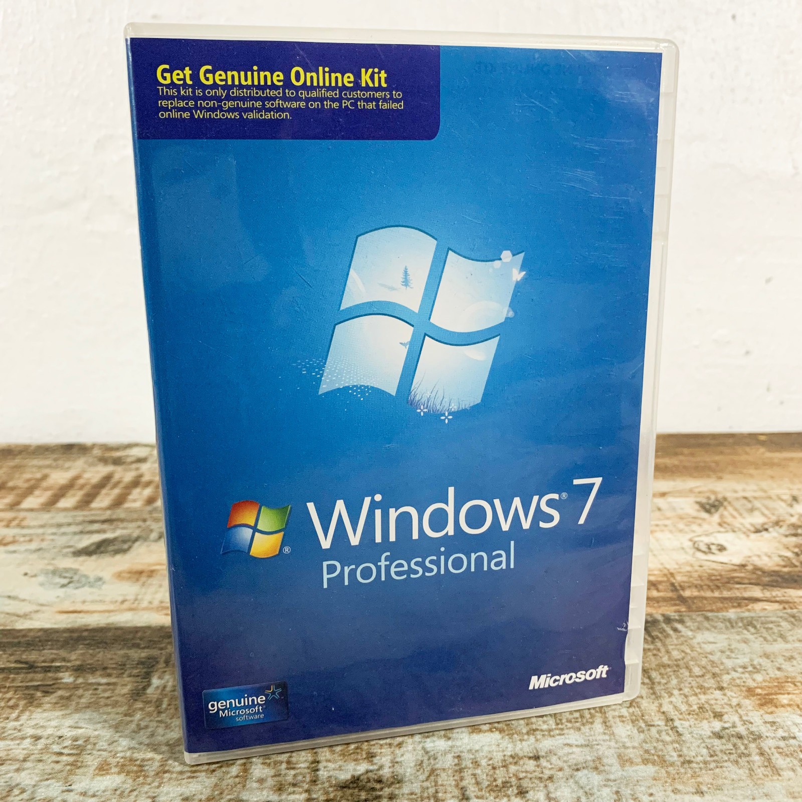 MICROSOFT Windows Pro 7 SP1 32-bit and 64-bit Software – Get Genuine Online Kit