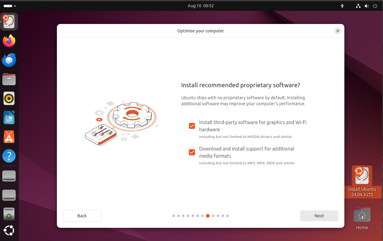 Ubuntu 24.04.3 LTS Bootable USB Live-Installer – Latest Version August 2025 –