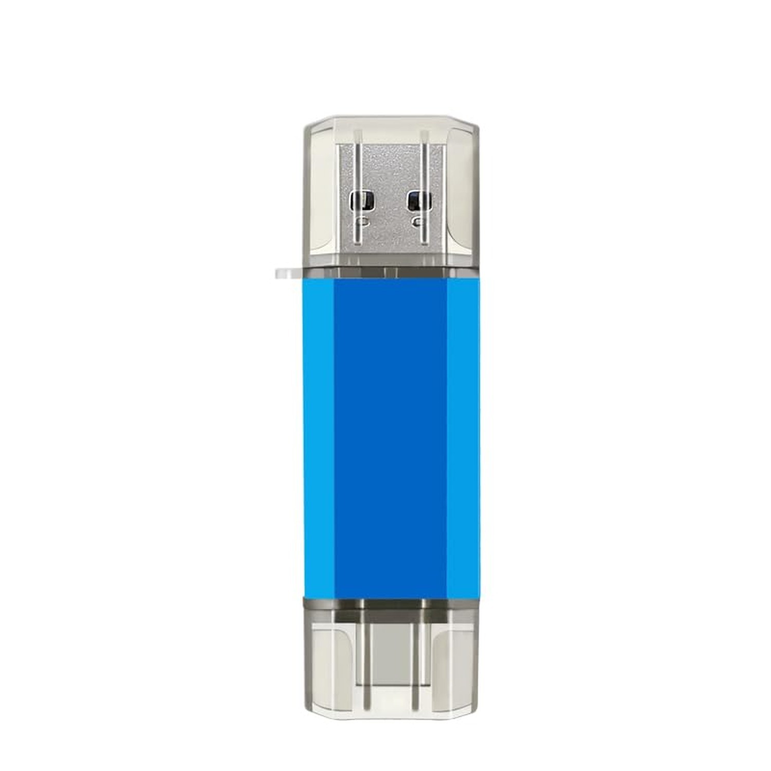 2-Pack 64GB Dual USB 3.0 Flash Drive USB C & USB A 2-in-1, Thumb Drive for Ty…