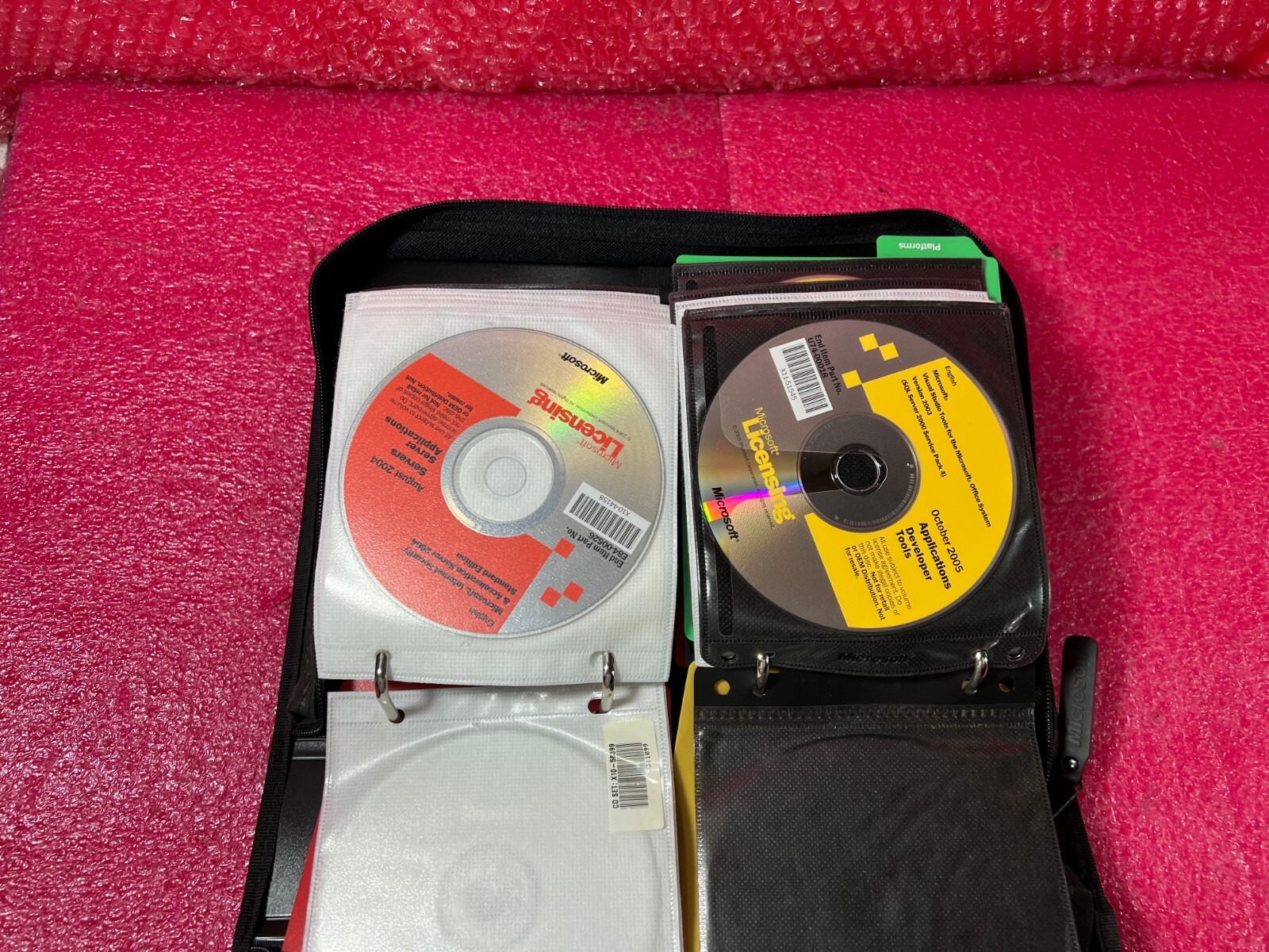 LOT Disks Server License Microsoft / APPLICATIONS 2004 2007 MIX AS-IS USED / NEW