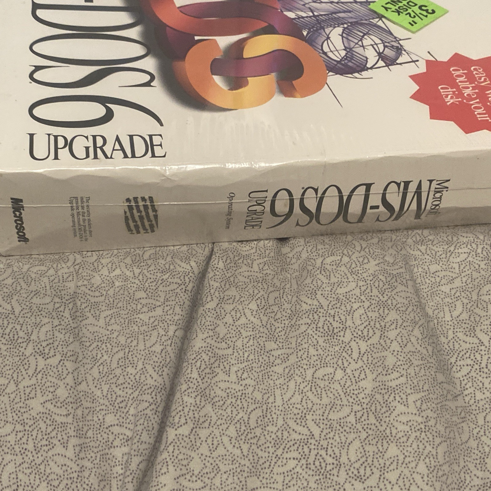 MS-DOS 6.0 Upgrade Operating System 3.5″ Floppy Discs Sealed New In Box