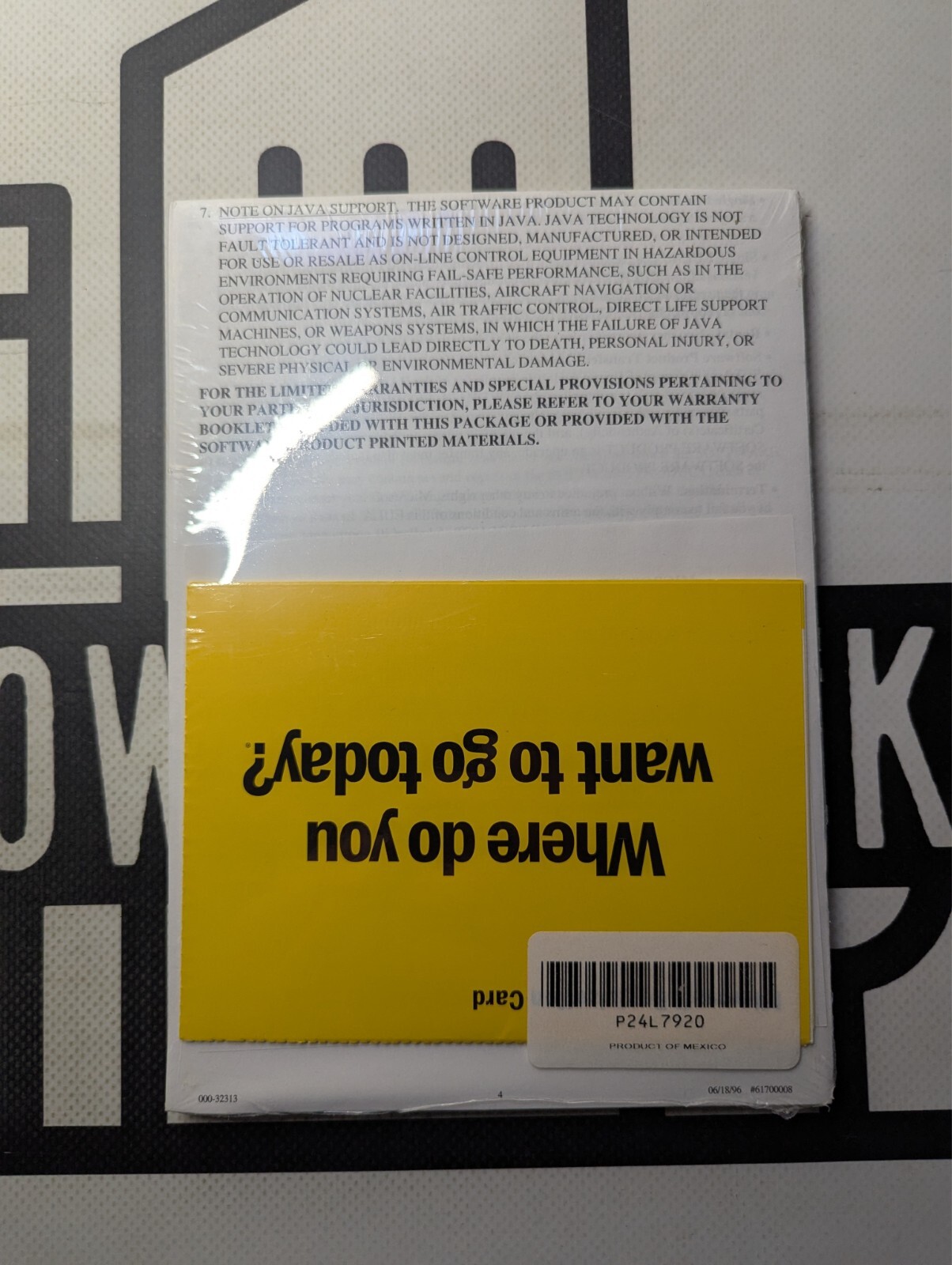 IBM Windows NT Workstation OEM Booklet – Sealed