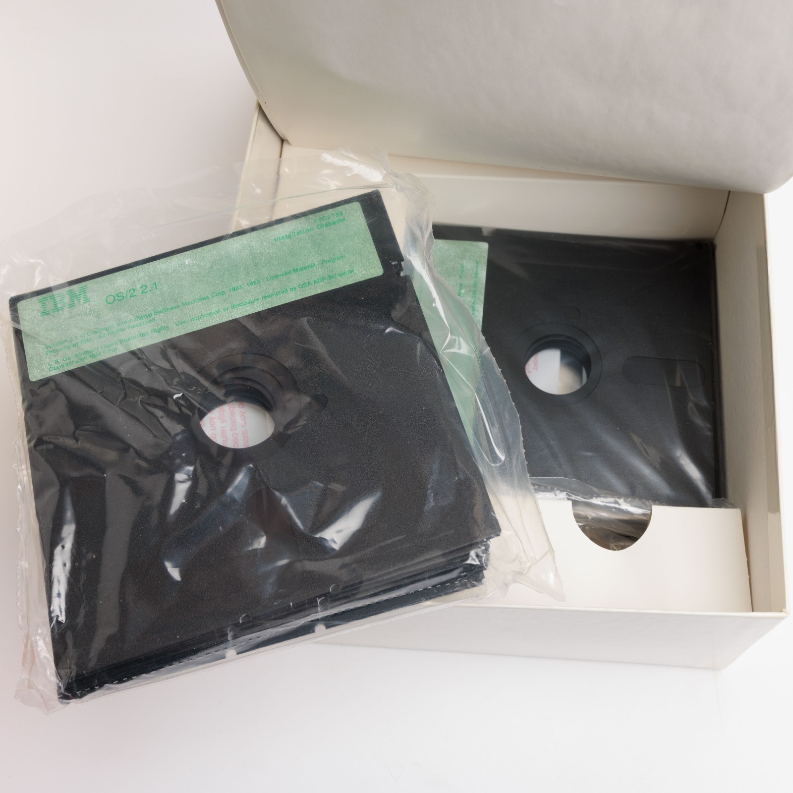 OS/2 for Windows 3.1 5.25″ Disks open box