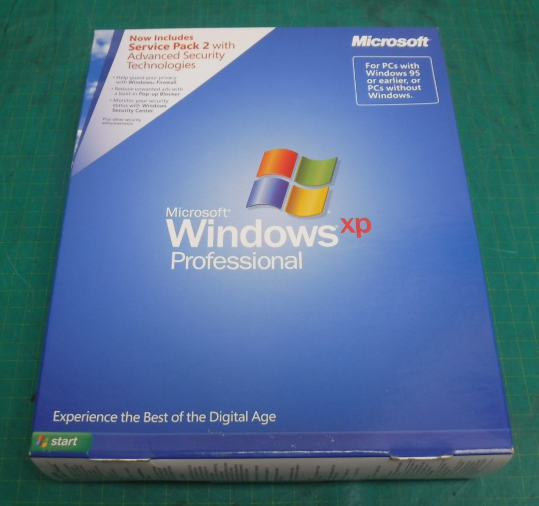 Microsoft Windows XP Professional Full Version with SP2
