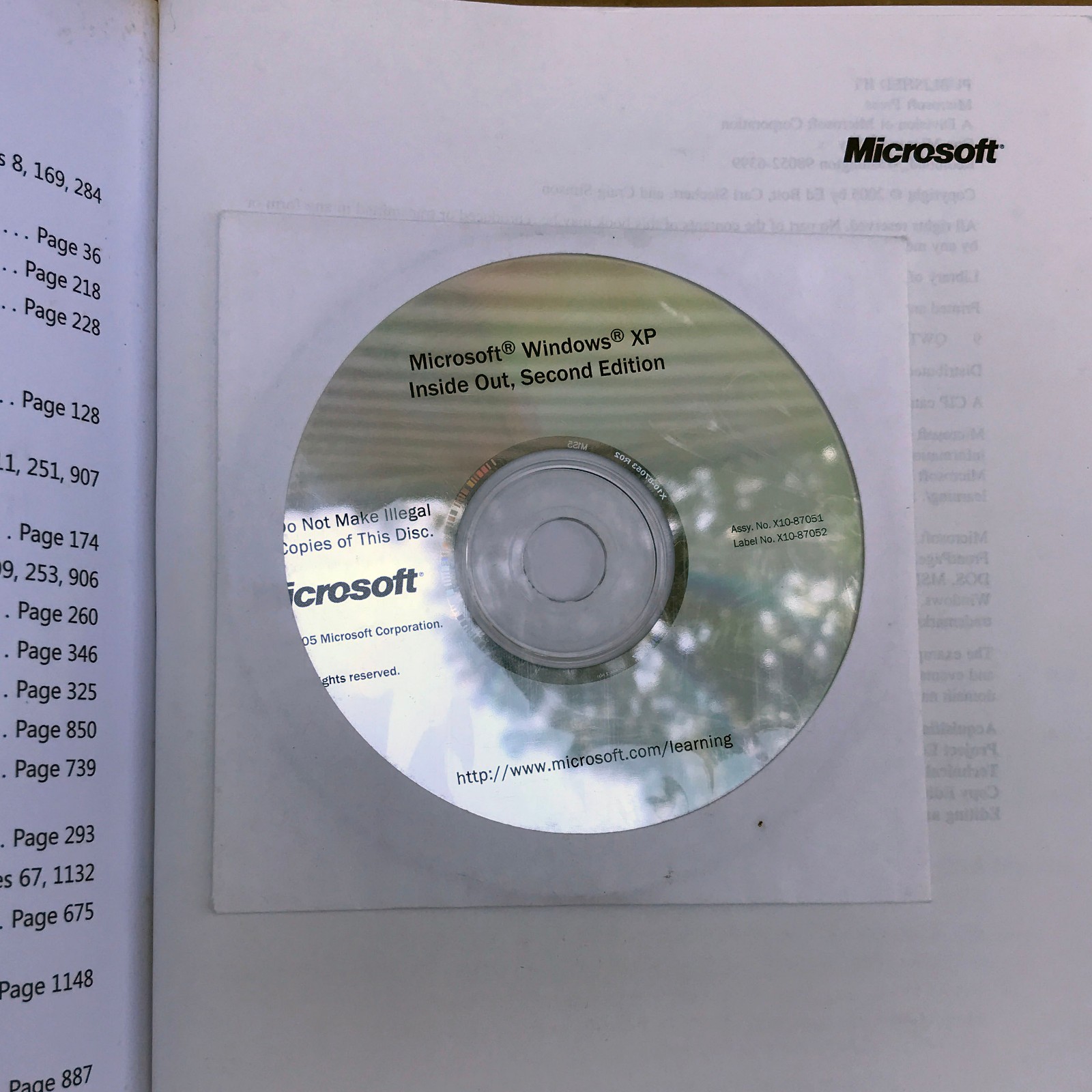 Microsoft® Windows XP Inside Out Sec Edition 2005 w/ CD-ROM