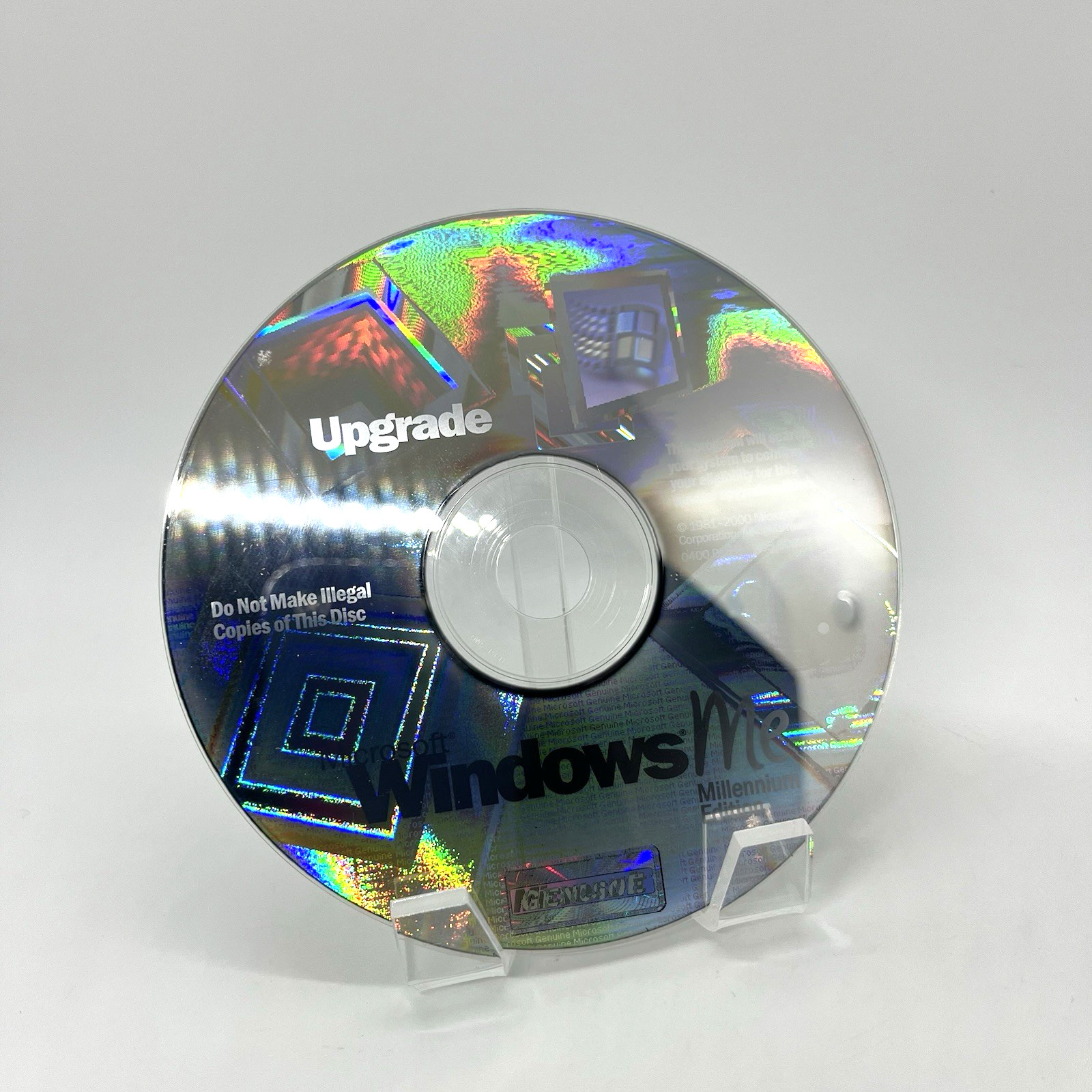 Microsoft Windows ME Millennium Edition UPGRADE Disc w/ Product Key