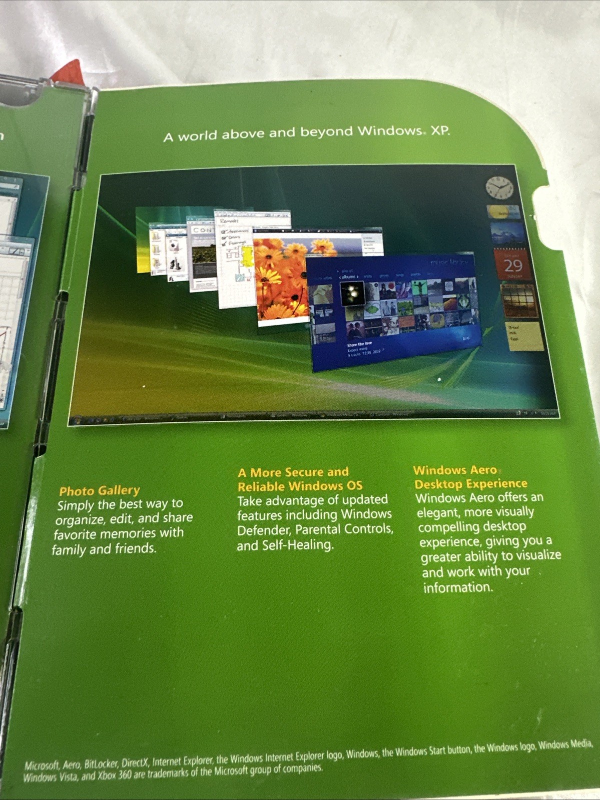 Microsoft Windows Vista Home Premium Full MS WIN 32 Bit DVD =RETAIL BOX=