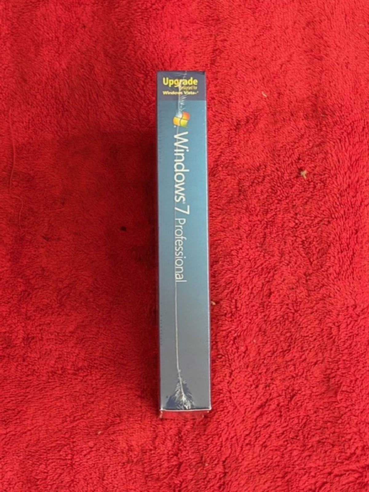 NEW Microsoft Windows 7 Professional Upgrade 32 & 64 Bit DVDs =SEALED RETAIL BOX