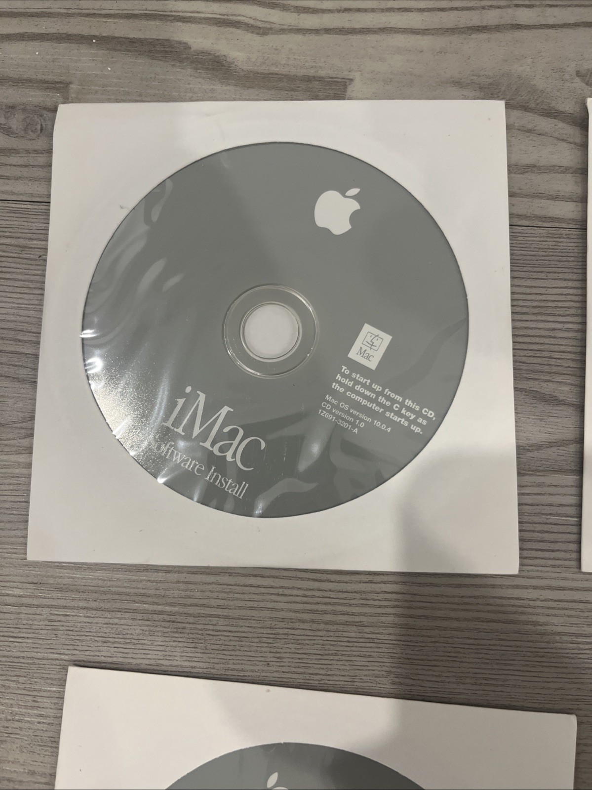 Apple Software Lot of 8 CDs OS 9.2 10.0.4 Install Restore iMac Discs