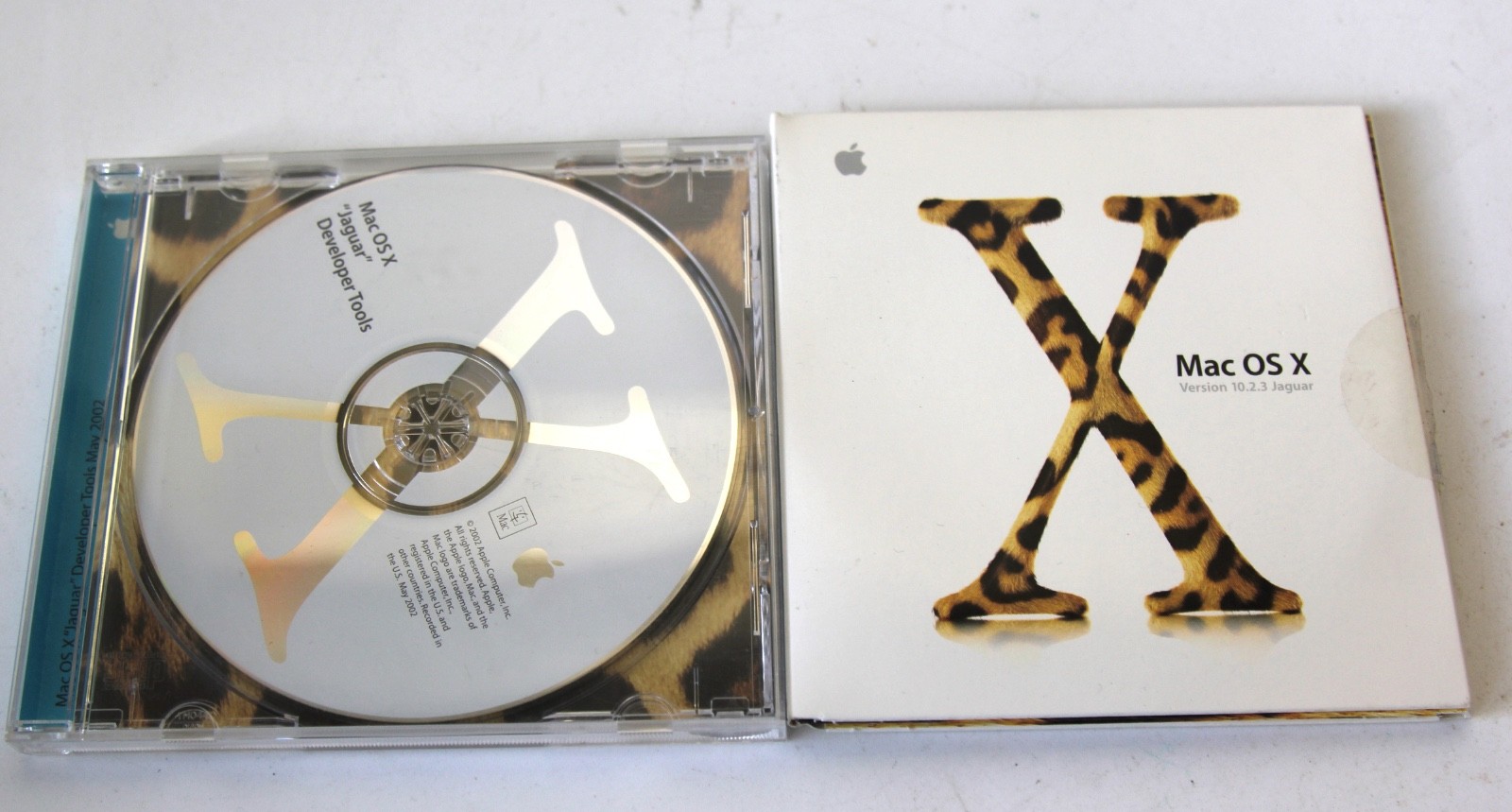 Apple Mac OS X 10.2.3 Jaguar Install Discs Developer Tools