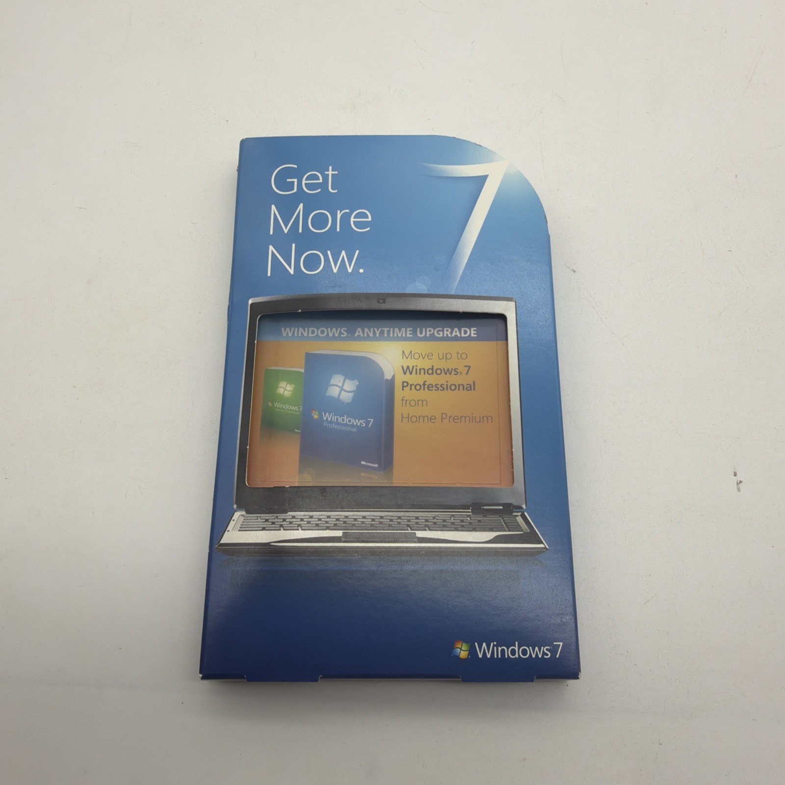 Used Microsoft Windows 7 Home Premium to Professional Anytime Upgrade