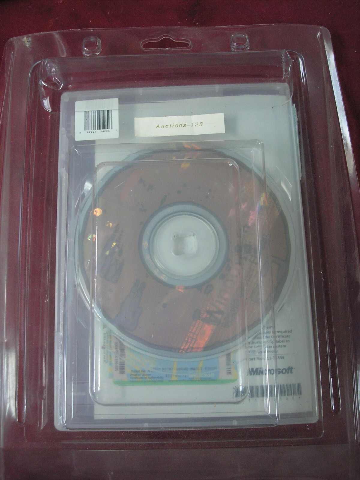 MICROSOFT WINDOWS XP PROFESSIONAL w/SP3 IP PLASTIC CONTAINER MS WIN PRO =SEALED=