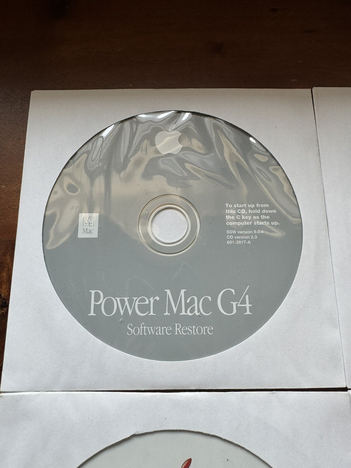 Apple Power Mac G4 Software Install Restore Discs Version 9.0.4 & iMovie 2