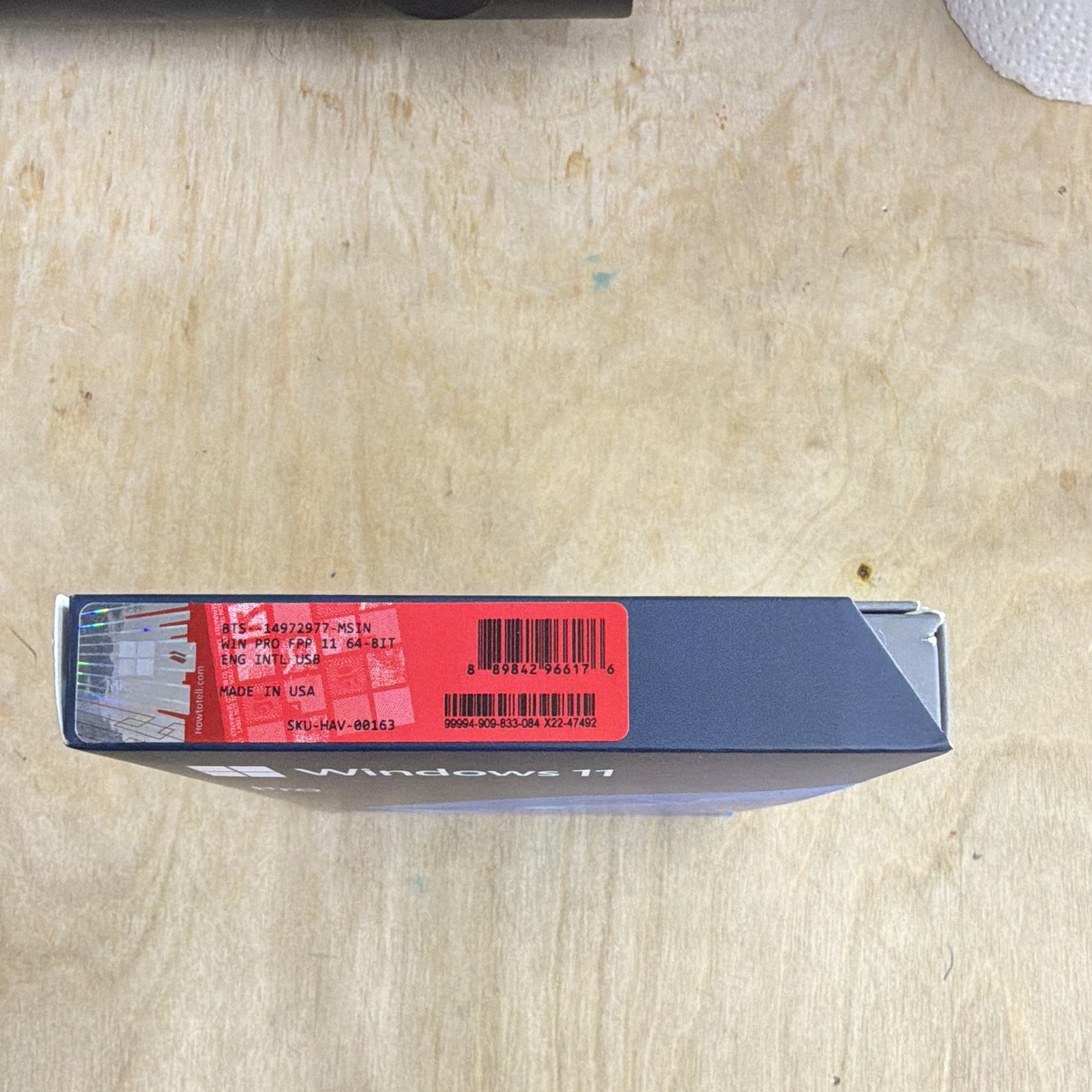 Microsoft Windows 11 Pro Retail License USB (English) 1 Device HAV-00163