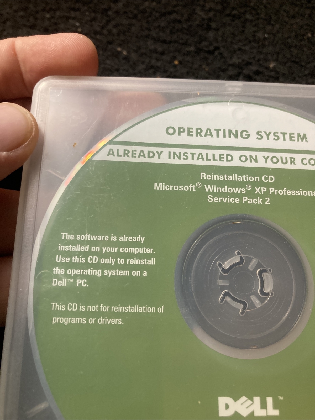 DELL – Windows XP Proffesional Service Pack 2 Reinstallation CD – PC – 2007