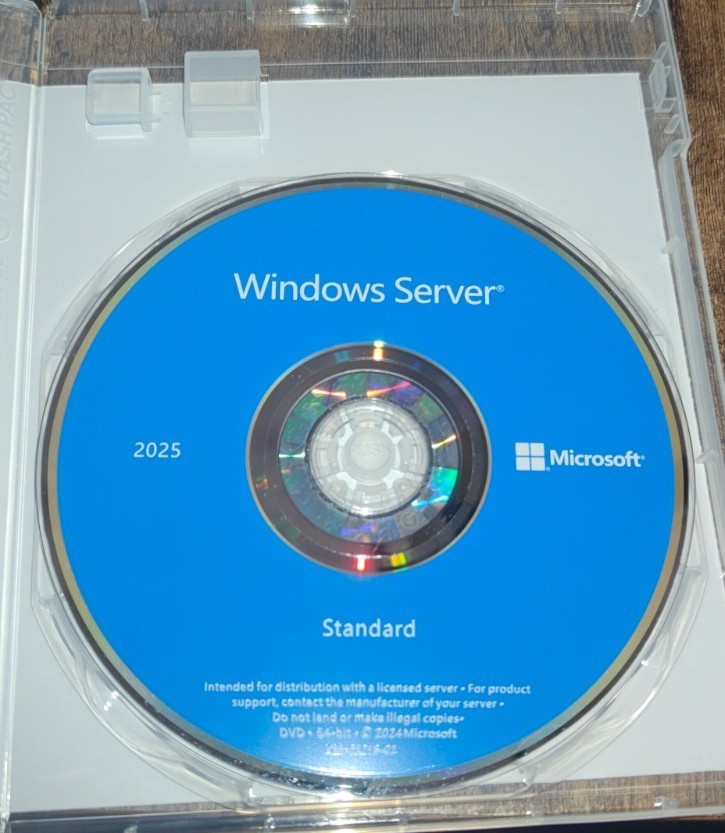 Microsoft Windows Server 2025 Standard Edition 24 Core License