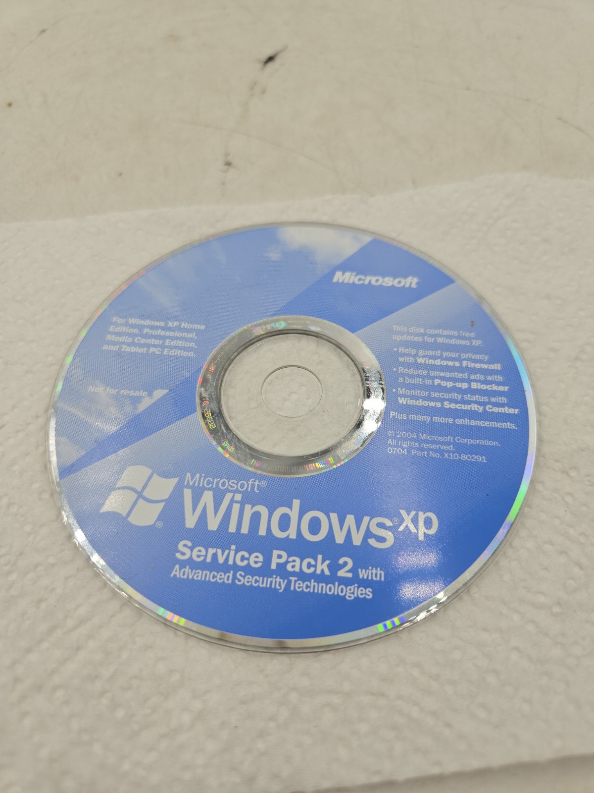 MICROSOFT XP 2004 SERVICE PACK 2 I.T. Vintage PC Software FOR GEEKS All Business