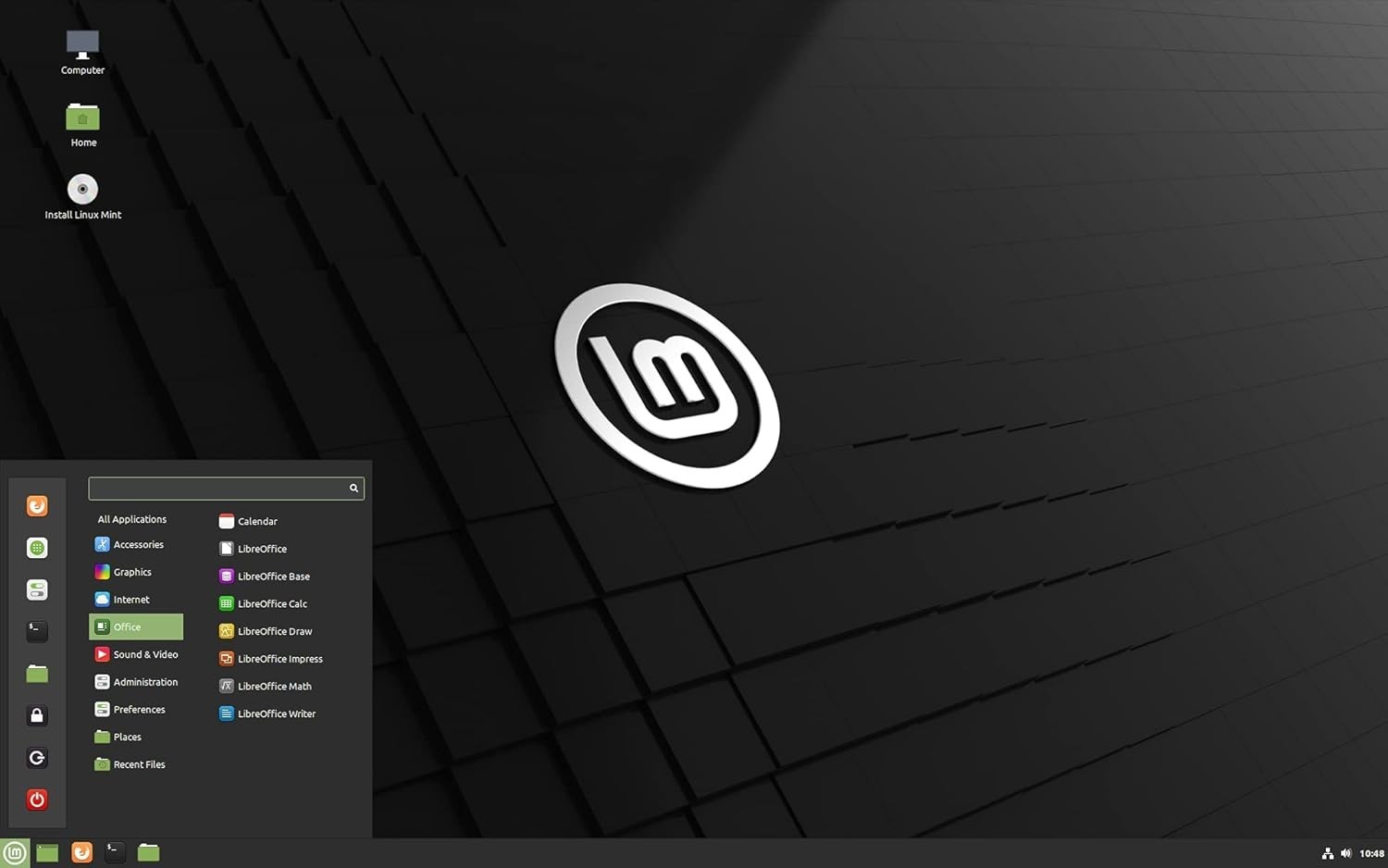 Linux Mint Cinnamon 22 64-bit Live USB Flash Drive, Bootable for Install/Repair