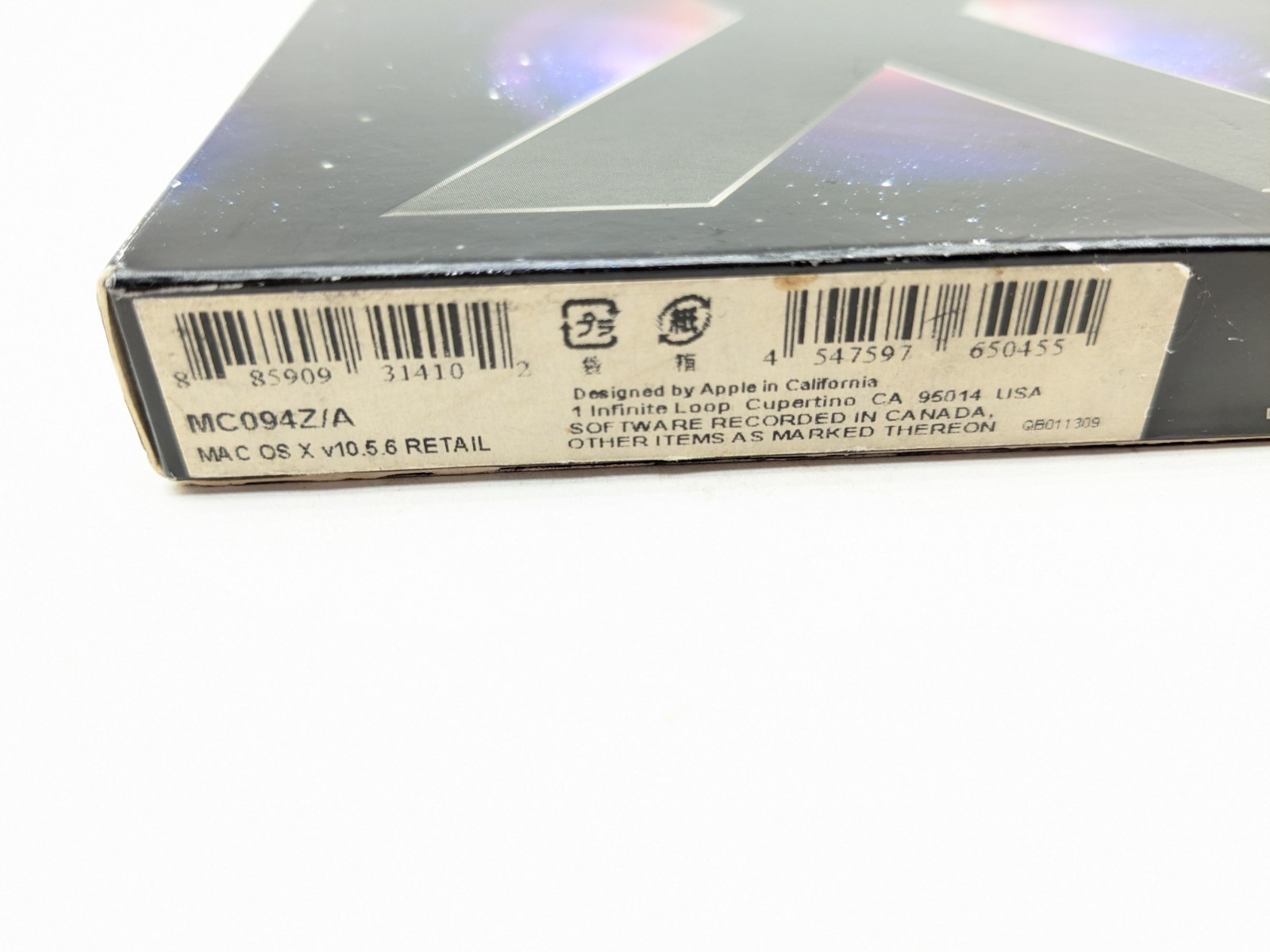 Apple Mac OS X Leopard Version 10.5.6 MC094Z/A Operating System