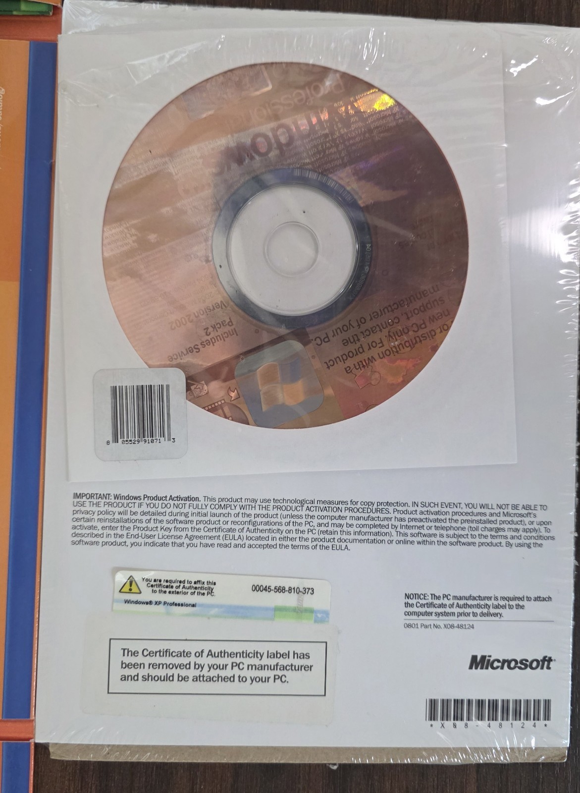 Microsoft Windows XP Home Edition (Retail (License + Media)) (1 User/s) – Full