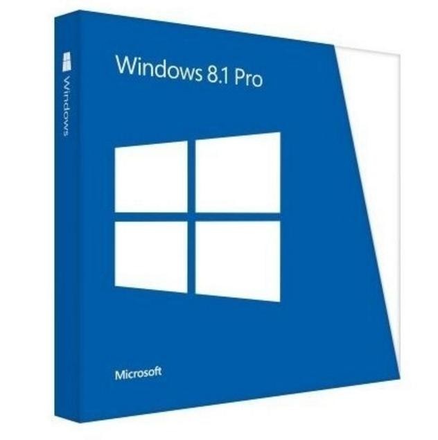 Windows 8.1 Professional x64 DVD Full Version, System Builder Full Version – New