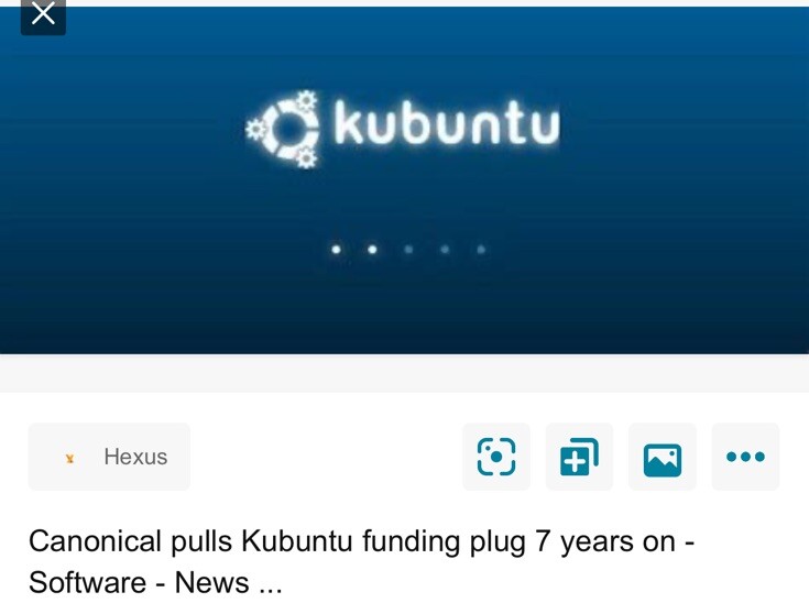 Kubuntu Desktop 26.04 LTS – 32gb USB-A key Canada only Beta Preview