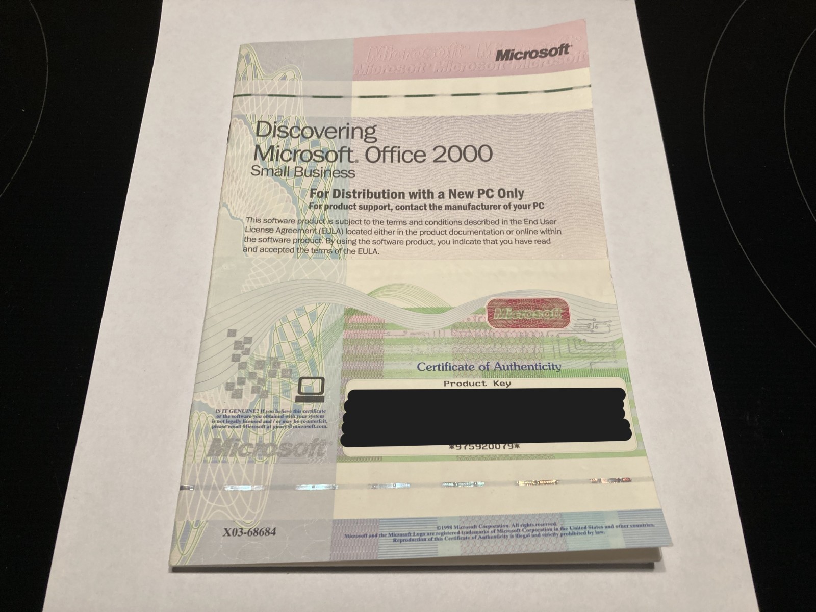 Microsoft Windows 2000 Professional OEM & Office Small Business CD Kit Read Desc