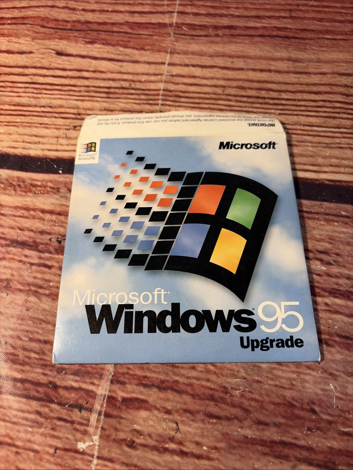 Microsoft Windows 95 Upgrade Disc CD W/ Product Key