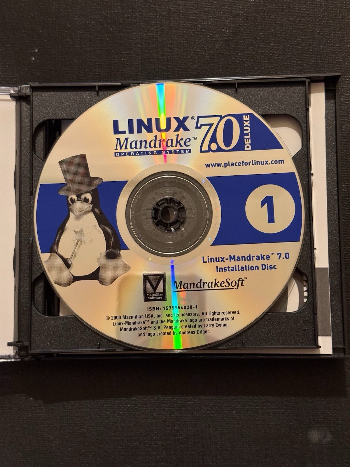 Linux Mandrake Operating System 7.0 Deluxe 5 Disc