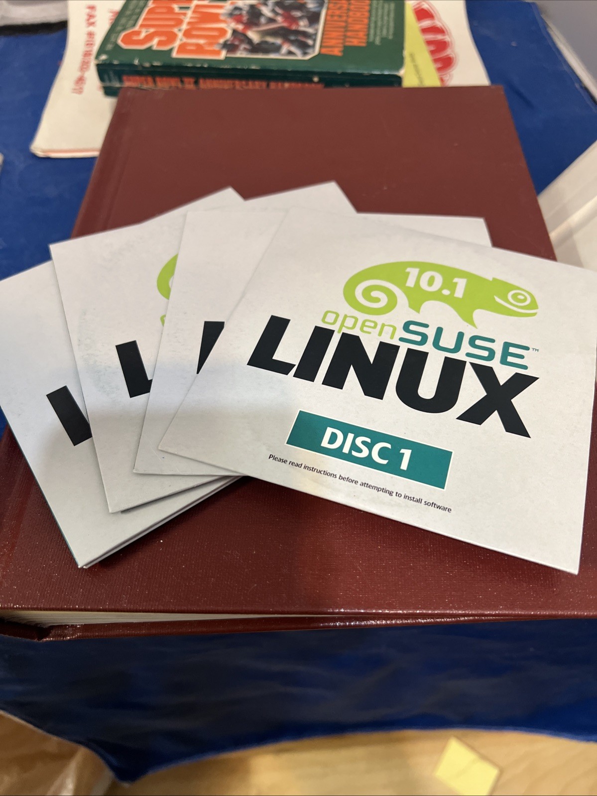 Open SUSE Linux 10.1 Install CDs