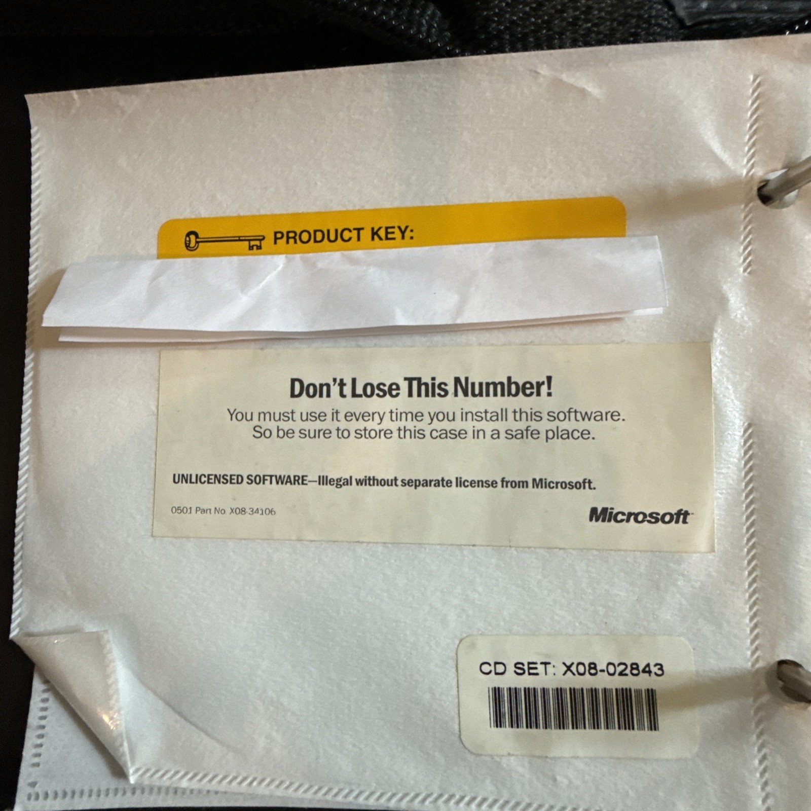 Microsoft TechNet Plus CD Subscription Binder Lot Windows & Office 2003 +4 Keys