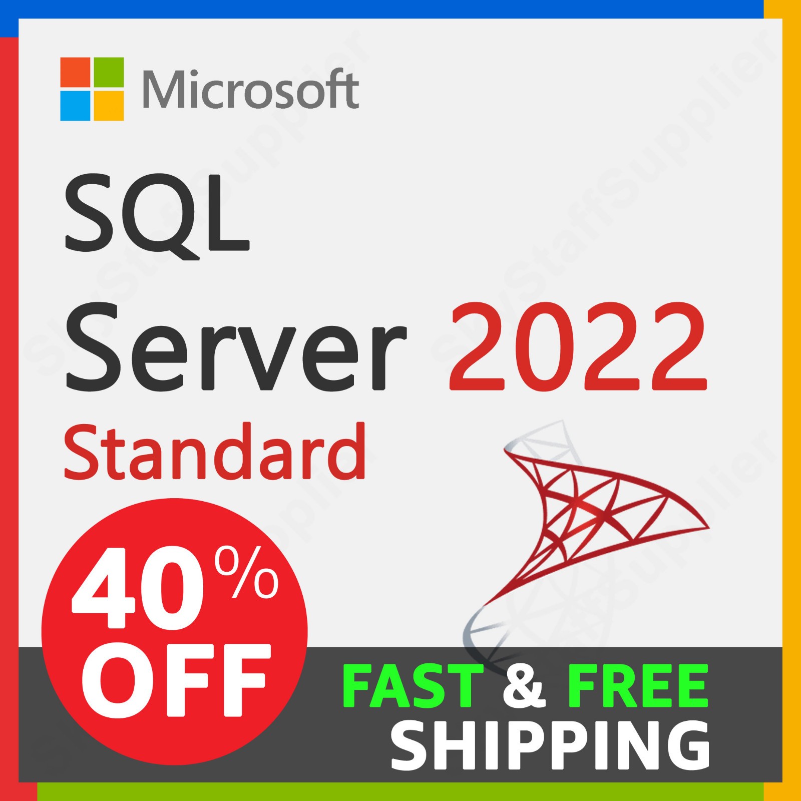 Microsoft SQL Server 2022 Standard Edition (Retail) – Full Version License – NEW