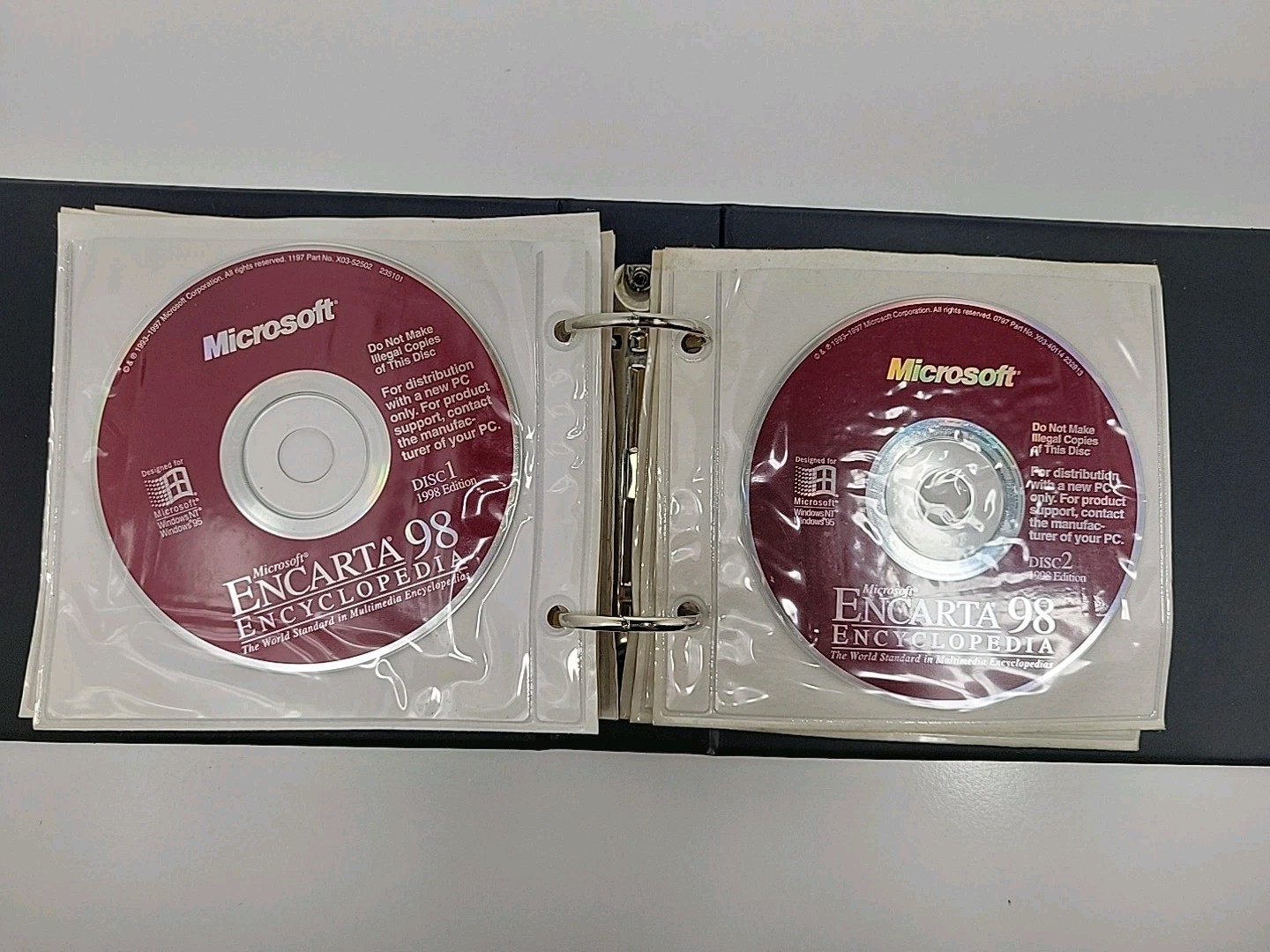 Windows 98 Software Cds Audigy Quicken Money 98 Pinnacle Encarta More No Cd Keys
