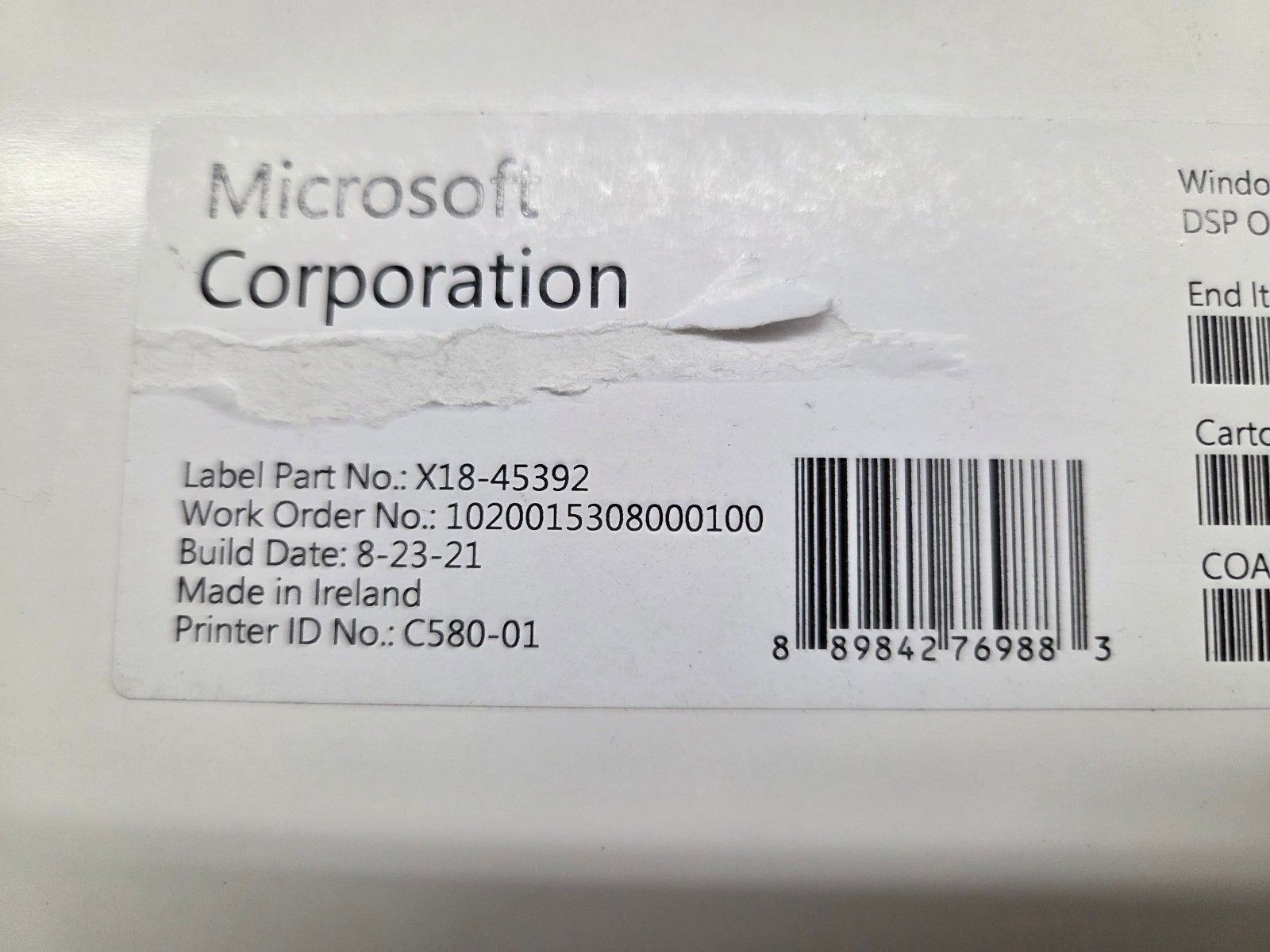 Windows Server 2022 Datacenter 64bit 16 Core DVD + PRODUCT LICENSE KEY