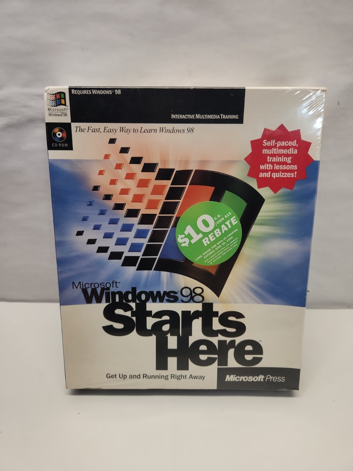Vintage – Microsoft Windows 98 Starts Here