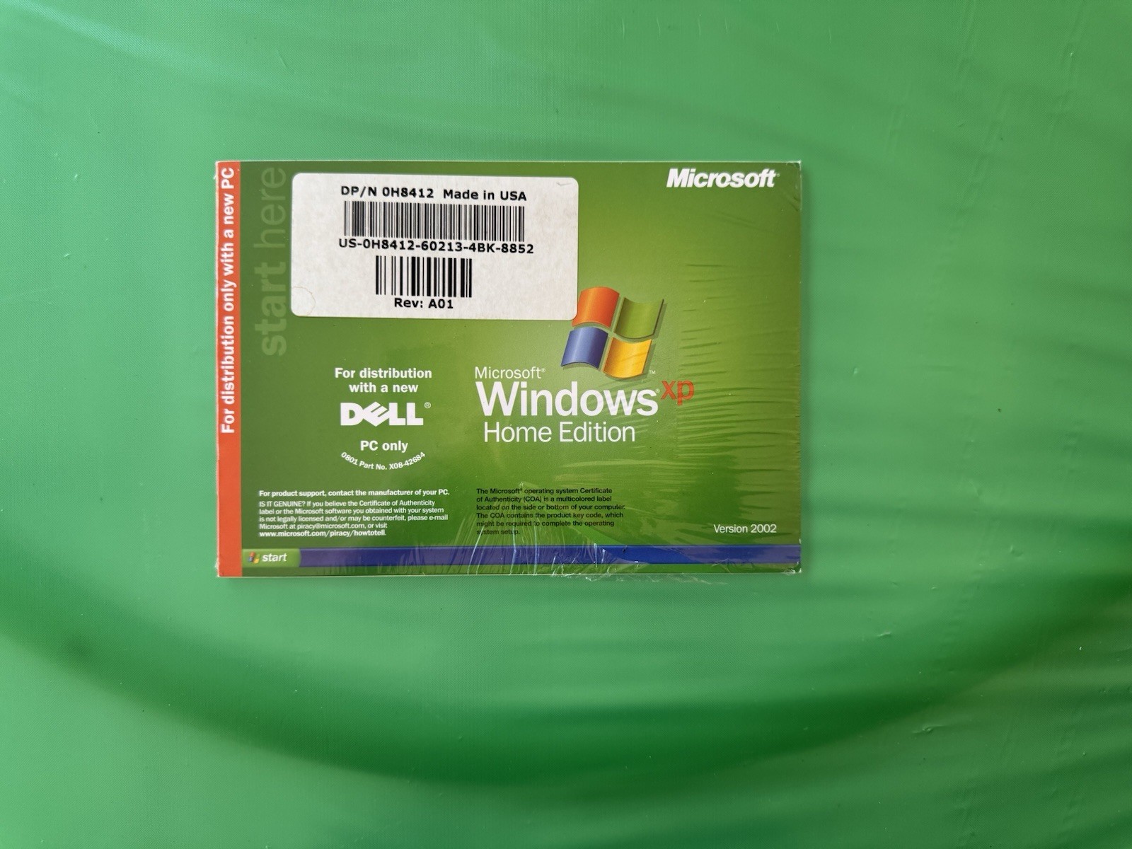 Dell Windows XP Home Service Pack 2 Reinstallation CD Factory Sealed