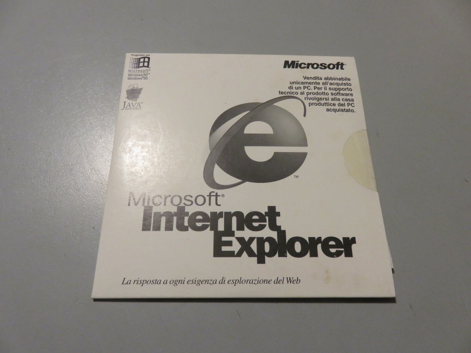 MICROSOFT INTERNET EXPLORER WINDOWS 95 NT CD ROM PROGRAM BROWSER VINTAGE new