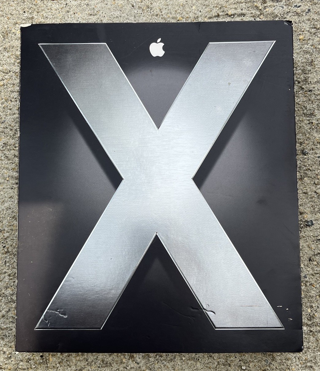 Apple OS X Tiger 10.4 Install DVD Retail Box + Setup Manual M9639Z/A