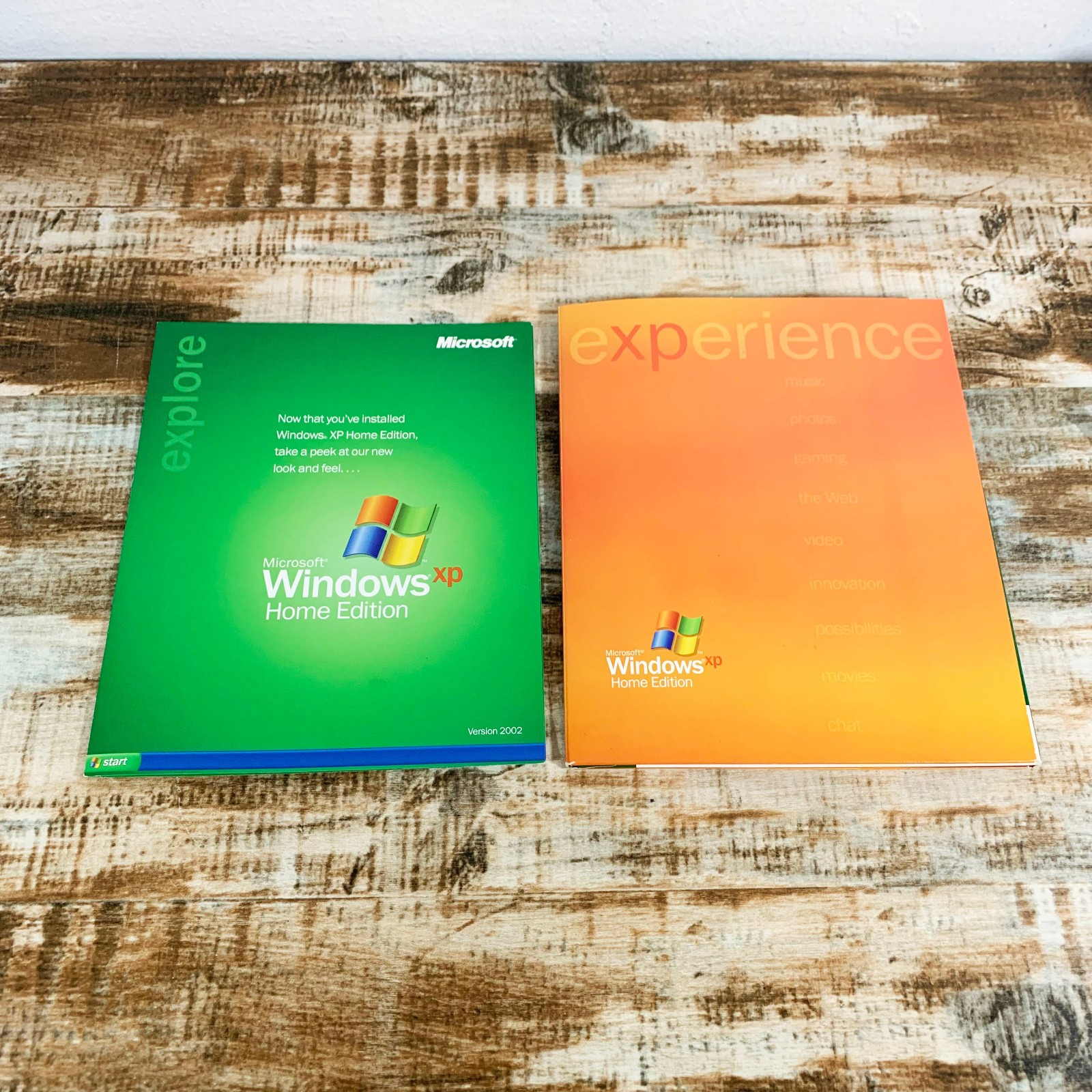 Microsoft Windows XP Home Edition Version 2002 – CD-ROM w/ Product Key