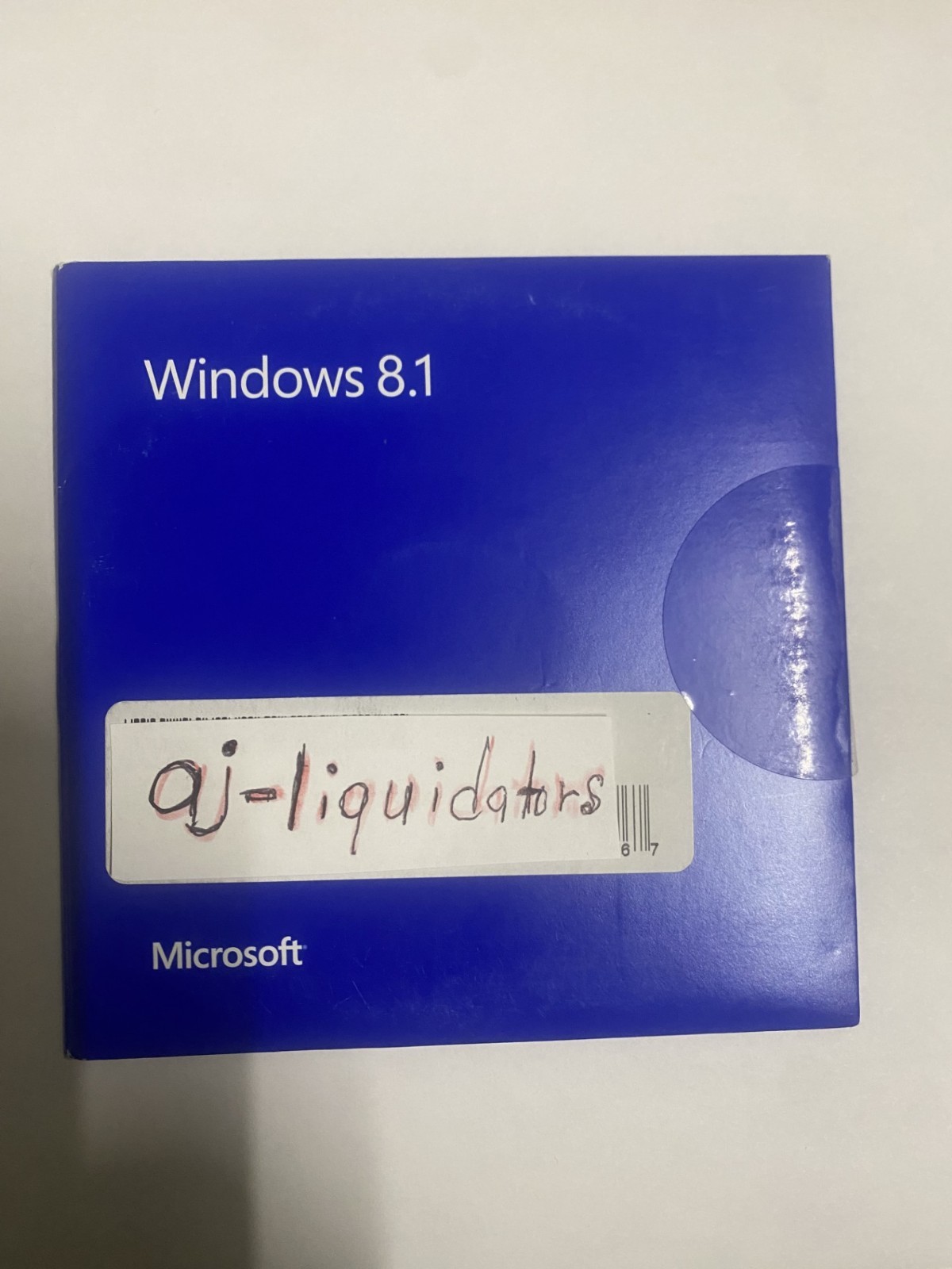 Microsoft Windows 8.1 Pro – 64-bit and 32-bit both cd in one pack-OEM