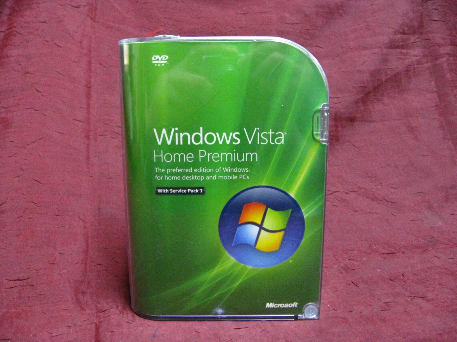 Microsoft Windows Vista Home Premium 32 Bit DVD Retail Box with Product Key