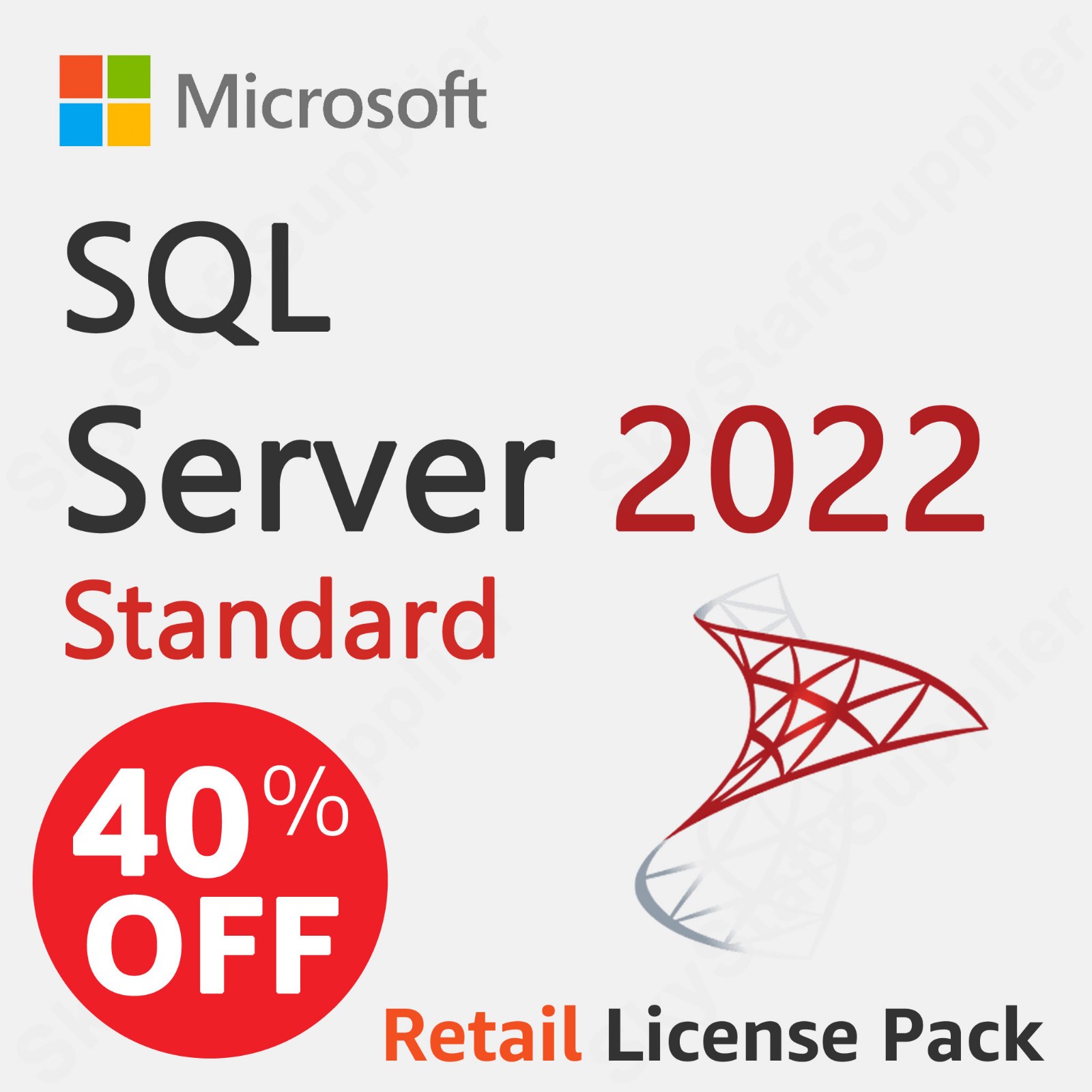 Microsoft SQL Server 2022 Standard Edition (Retail) – Full Version License – NEW