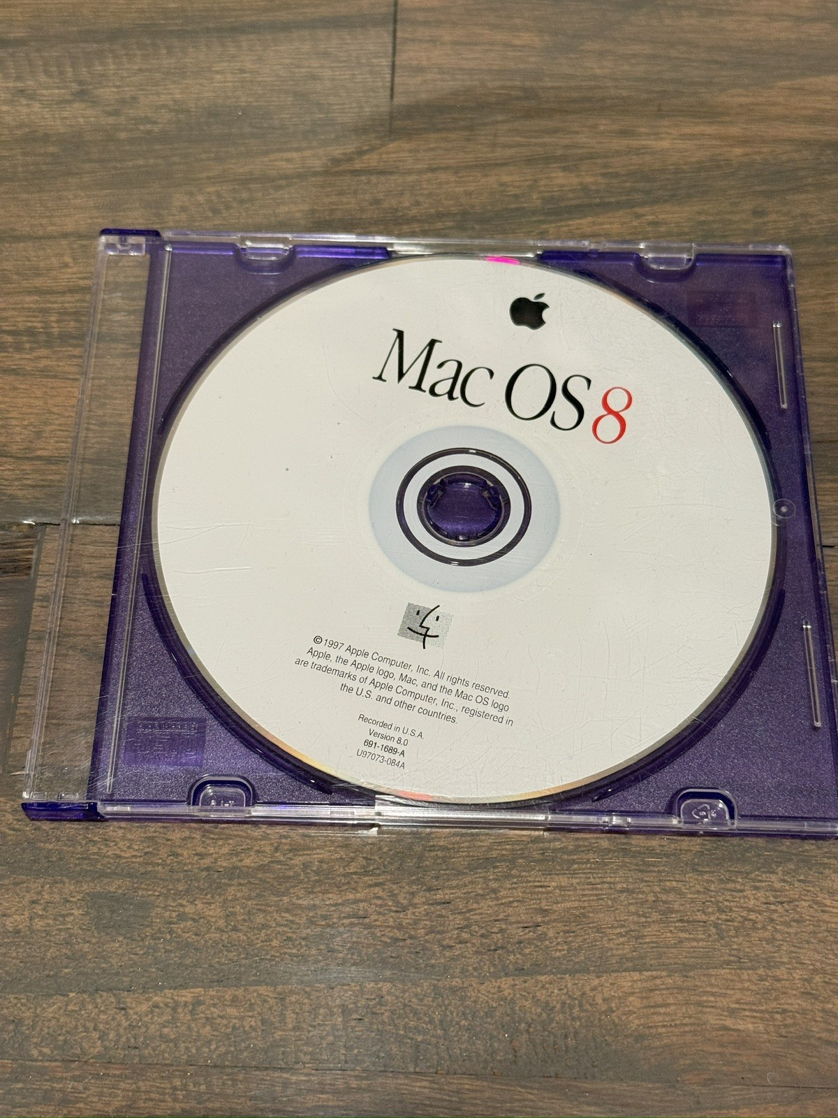Apple Mac OS 8 Install CD Version 8.0 1997 CD ROM Disc ONLY Operating System